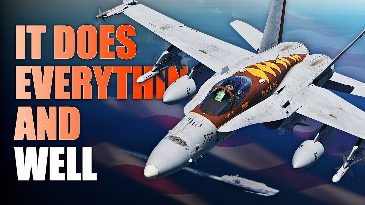 F/A-18 Breaking Everything on Contention SARH Server | DCS | Amazing Graphics