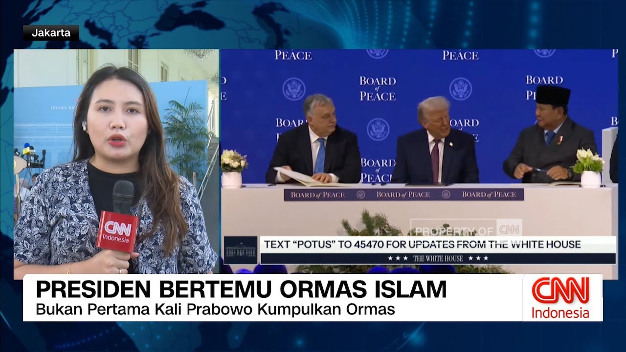 Laporan Presiden Bertemu Ormas Islam