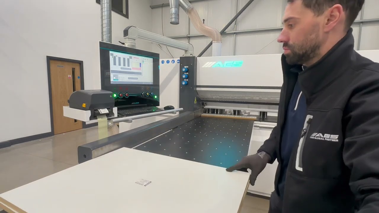 Designing cabinets with Polyboard and manufacturing using AES Beta Beamsaw and AES Go CNC drill
