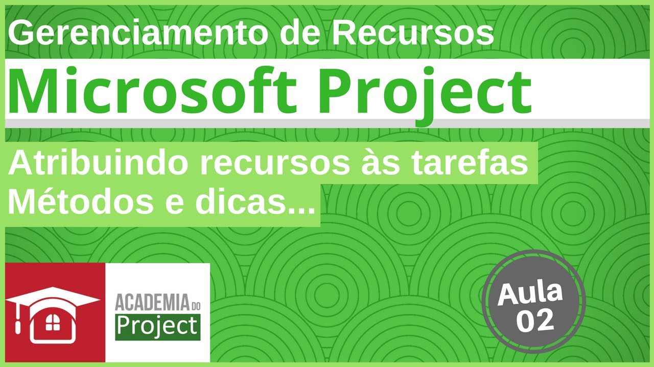 Série - Gerenciando Recursos no MS Project - Aula 2 - Atribuindos os Recursos às Tarefas