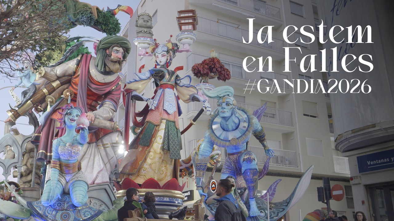 Ja estem en falles #Gandia