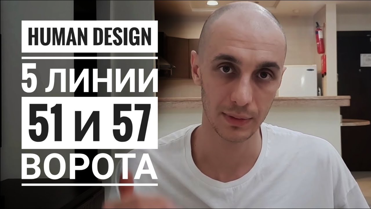 Дизайн Человека 51.5 и 57.5 ворота.  Даниил Трофимов. Human Design