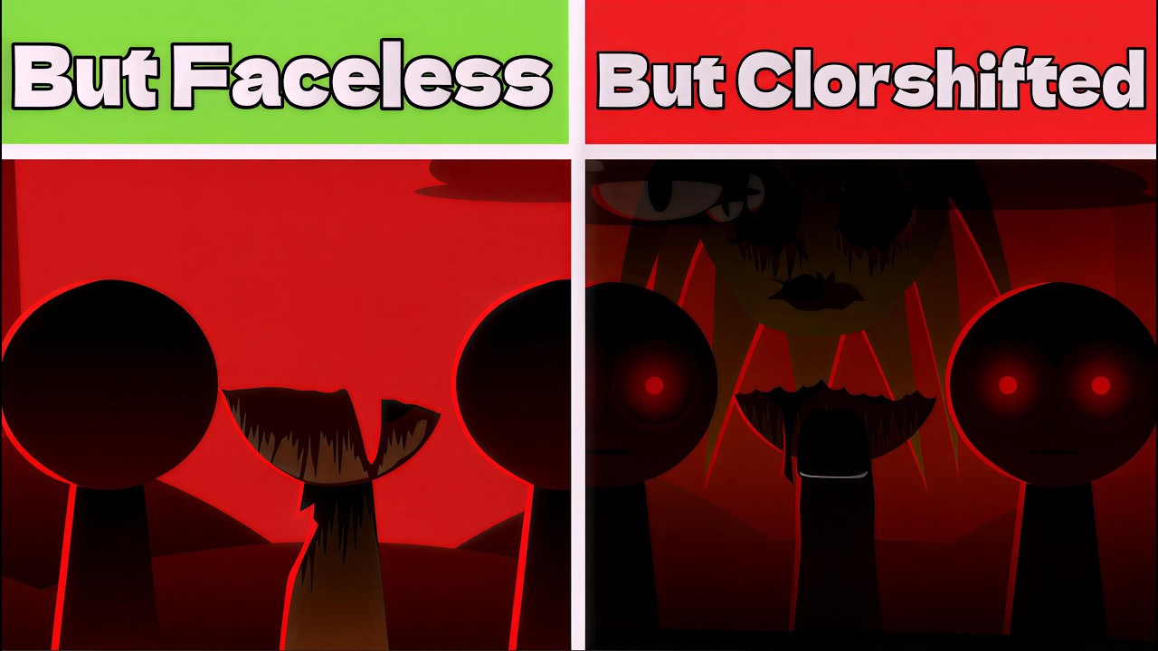 Sprunki Betters And Loses | PHASE 2 | But Faceless VS But Clorshifted