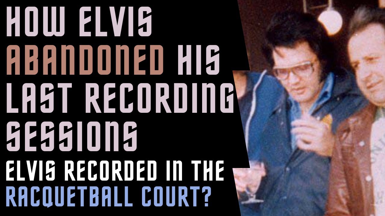 How Elvis Presley STORMED OUT Of His Final Recording Sessions + 