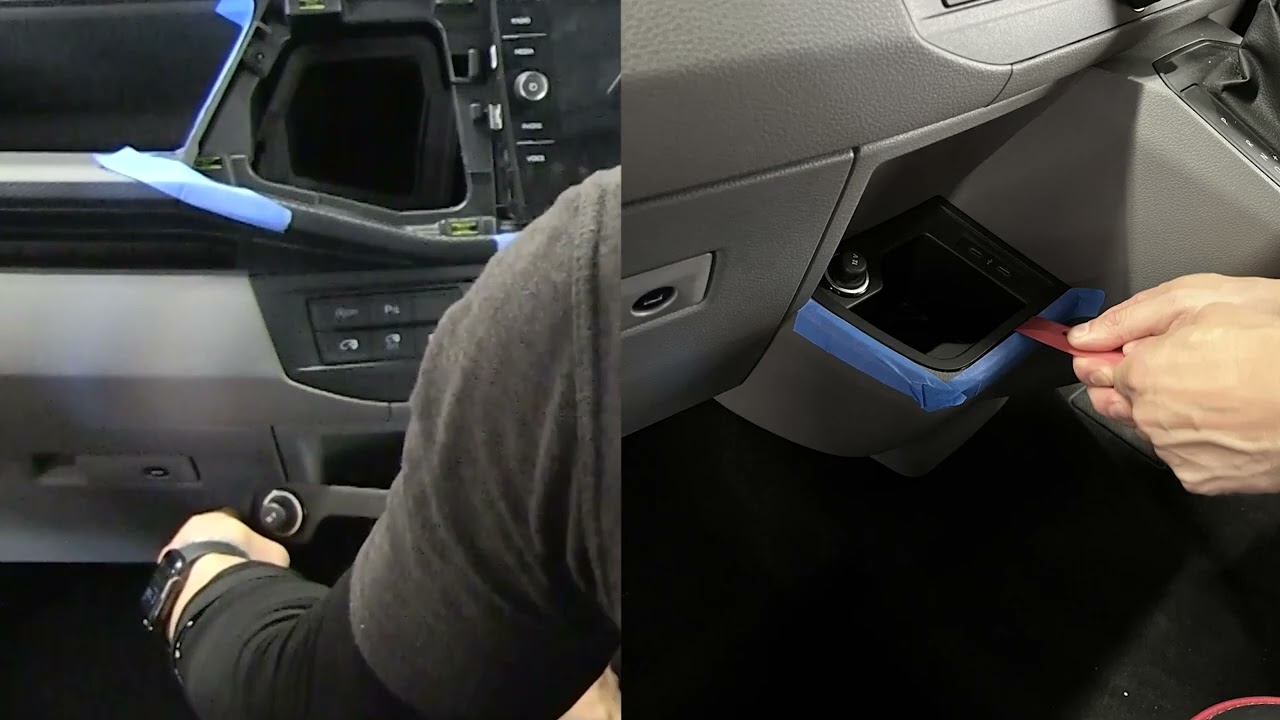 VW T6 1 Kenwood Head Unit Removal