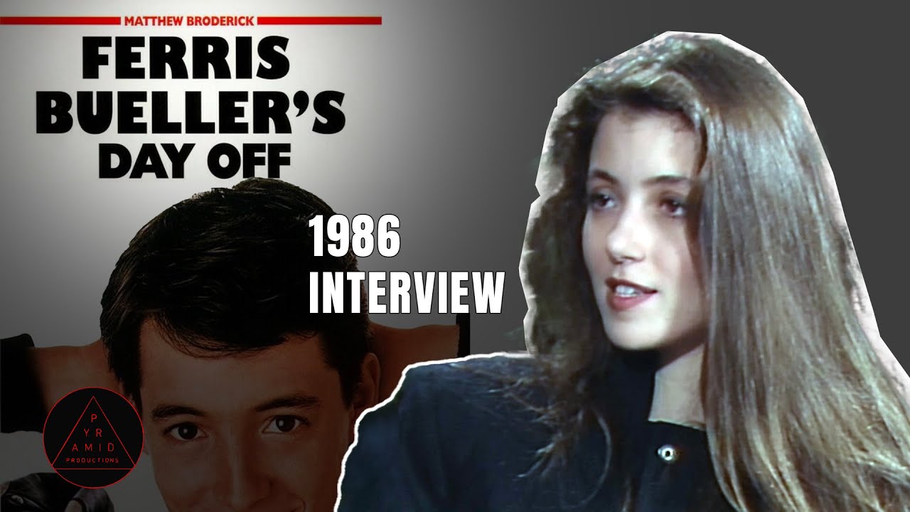 1986: MIA SARA "All the laughter is real" |  FERRIS BUELLER'S DAY OFF | Classic Movie Interview
