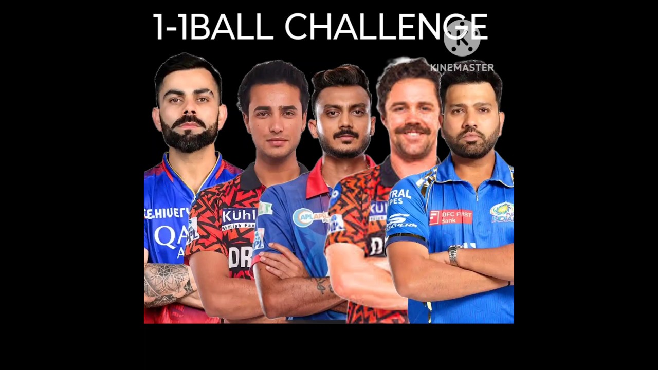 VIRAT VS ABHISHEK VS AXAR VS TRAVIS VS ROHIT 1-1BALL CHALLENGE REAL CRICKET 24 