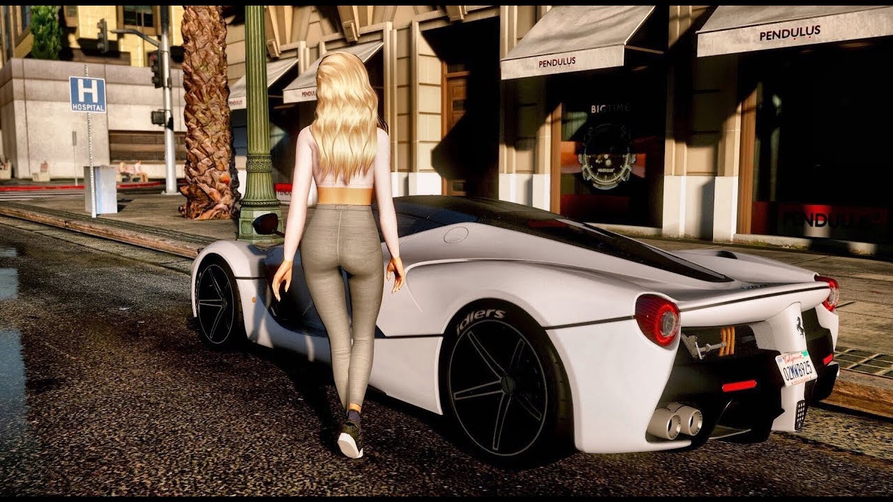 ► GTA 6 Graphics 🔥 HOT Girls & Exotic CARS 2018 GAMEPLAY! 60FPS  ✪ REDUX & NVR GTA V MOD PC