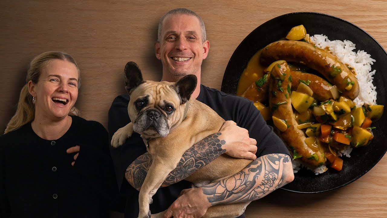 How I Make Curried Sausages (with Apple)