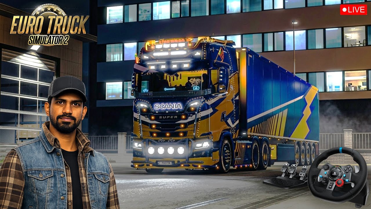 ඉතාලියෙන් | TruckersMP | Euro Truck Simulator 2 | ETS2 | TMP | Sinhala Live Gameplay | Logitech G29