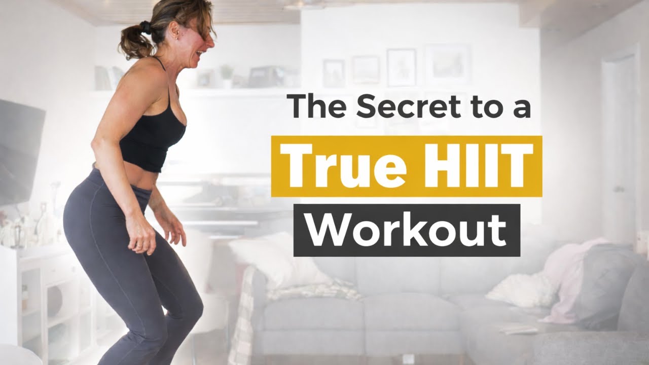Единственная НАСТОЯЩАЯ HIIT-тренировка, которая действительно переводит вас в зону интенсивной на...