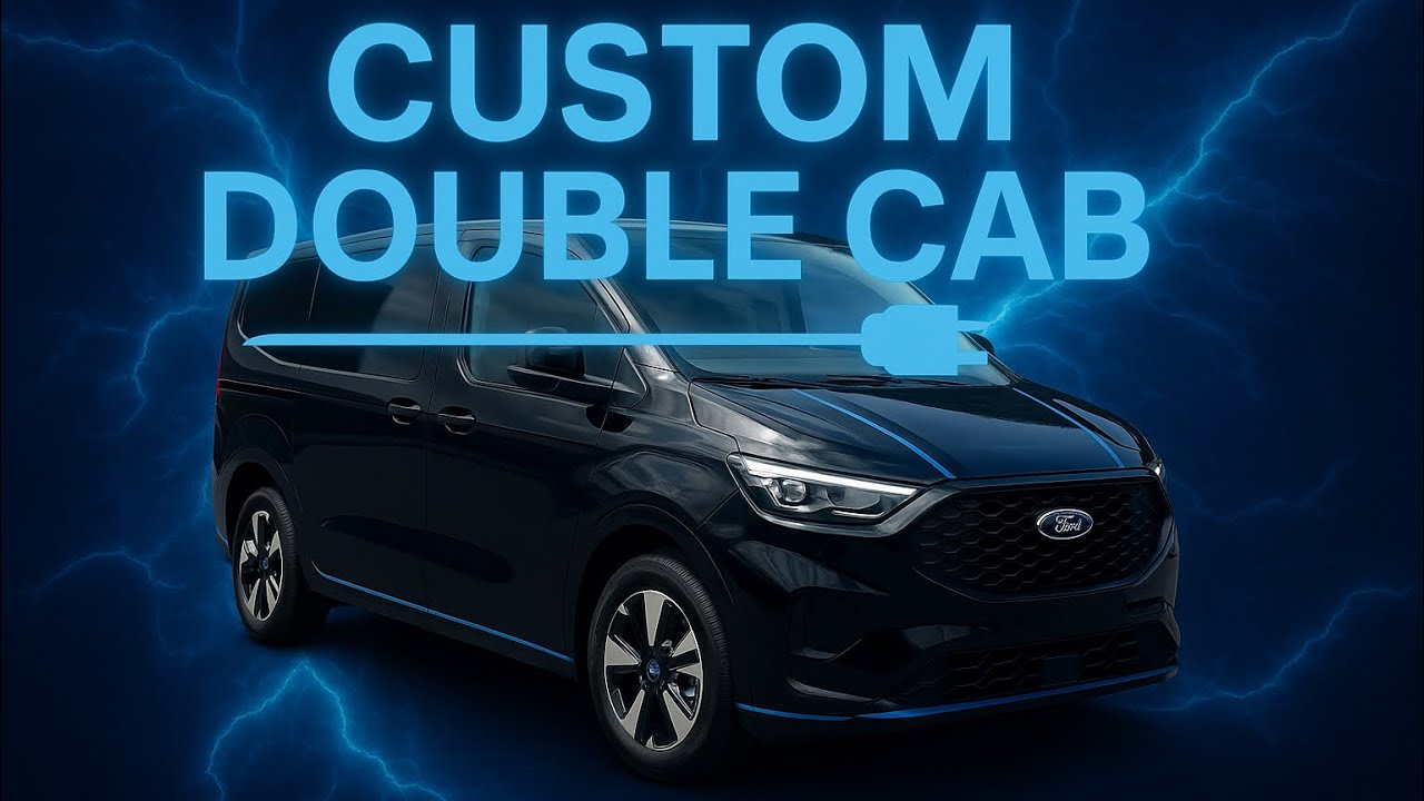 🔥Ford Transit Custom DCIV PHEV Plug In Double Cab Sport. High Specification-Power Doors,19’ Alloys🔥