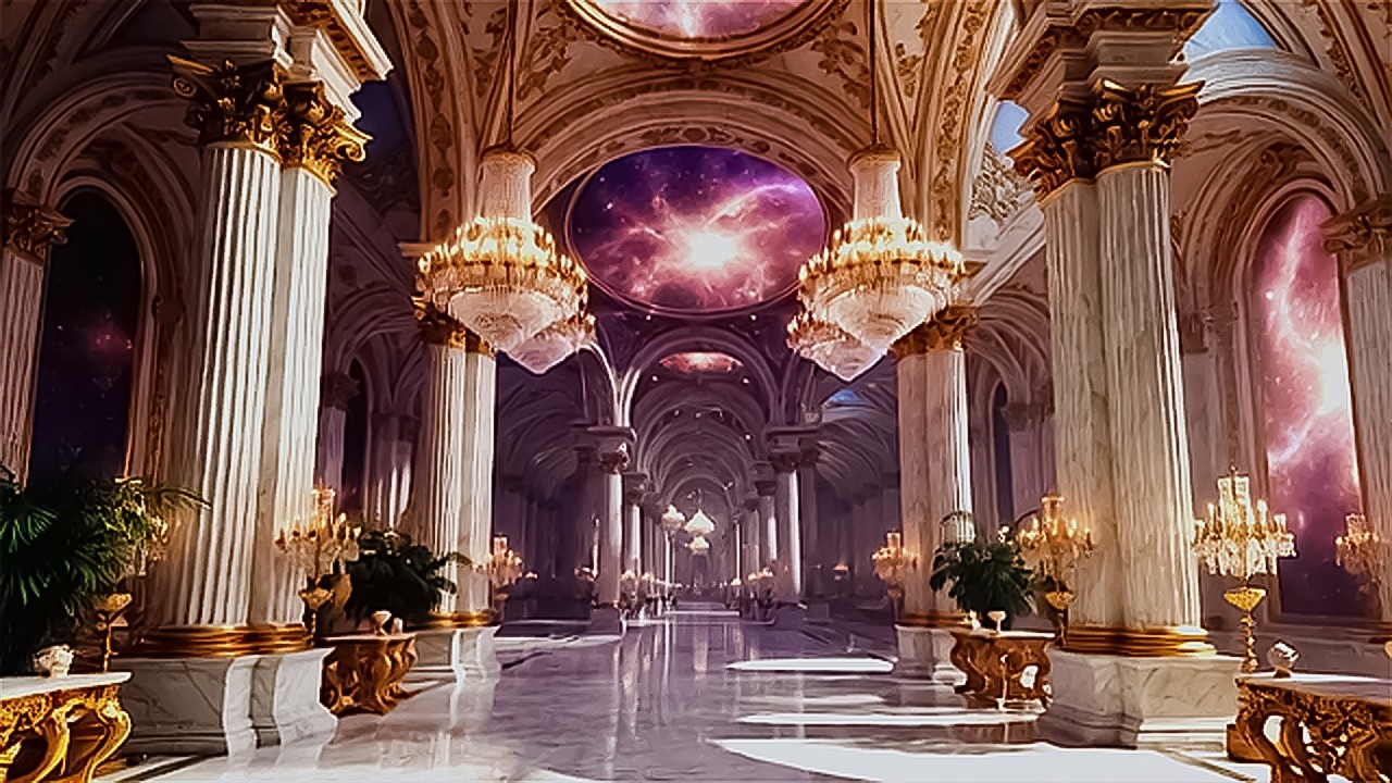 Quand le Ciel Chante dans la Lumi&egrave;re  Palais 4K et Musique pour la S&eacute;r&eacute;nit&eacute; et la Paix de l&rsquo;&Acirc;me  &raquo;