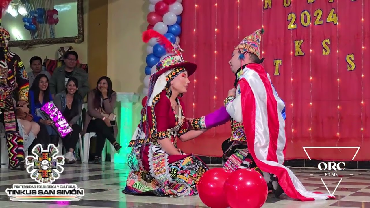 Elección Ñusta 2024❤️💙 Tinkus San Simón 