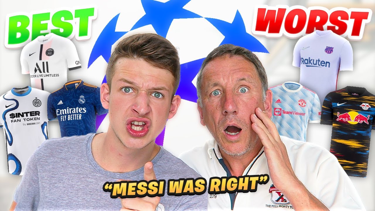Ranking Every 21/22 Champions League Away Kit