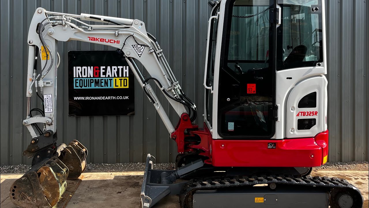 NEW Takeuchi TB325R - Operation And Features