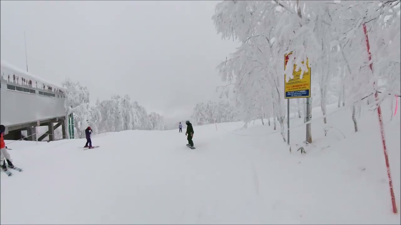 2025-2026 0103 全員で新年初滑り 新雪はサラサラしてて気持ちがいいですね。スノーボード＆スキー　カムイスキーリンクス