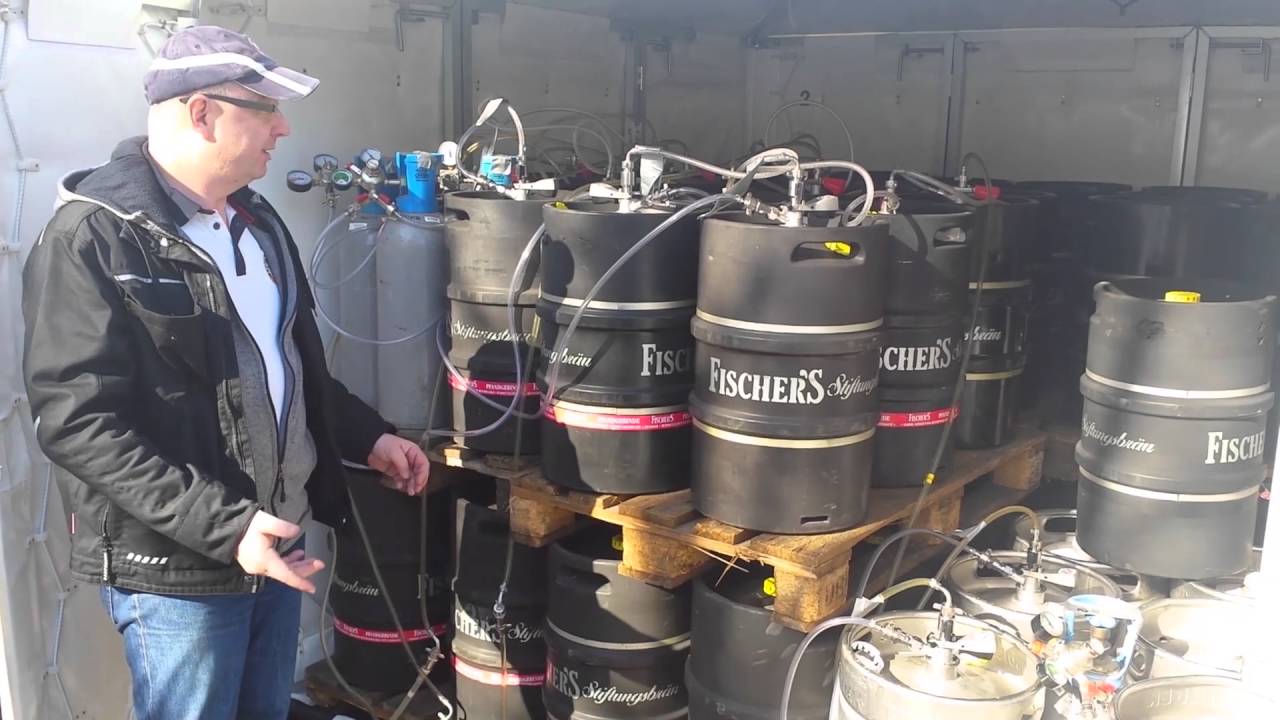 Serial Circuit for Tap Beer/Serienschaltung für Fassbier