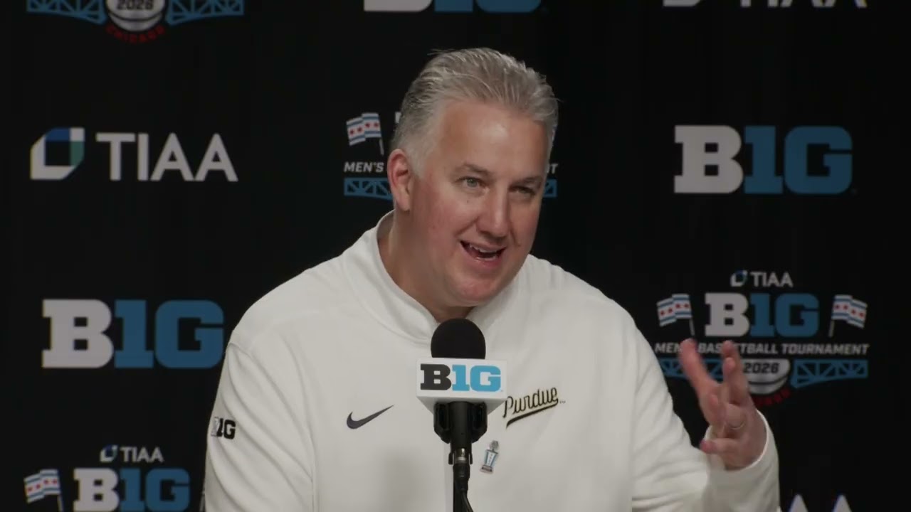 Purdue press conference: Matt Painter talks Big Ten Tournament win over Michigan