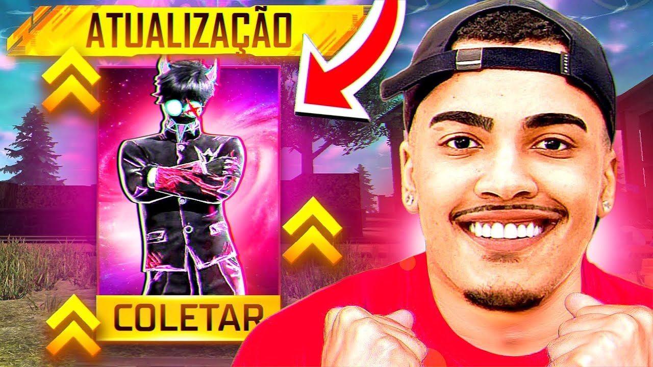 SOLO vs SQUAD TESTANDO A NOVA ATUALIZAÇÃO E A NOVA SKIN - FREE FIRE MOBILE