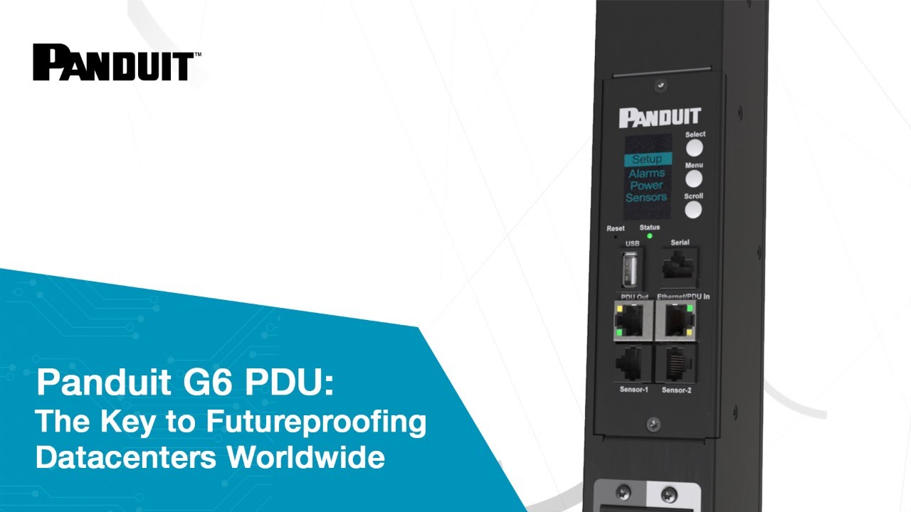 Panduit G6 PDU: The Key to Futureproofing Datacenters Worldwide