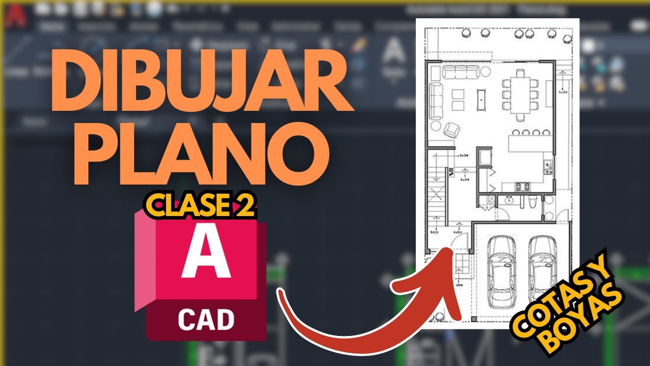 Como dibujar un plano en AutoCAD | Paso a paso | Parte 2