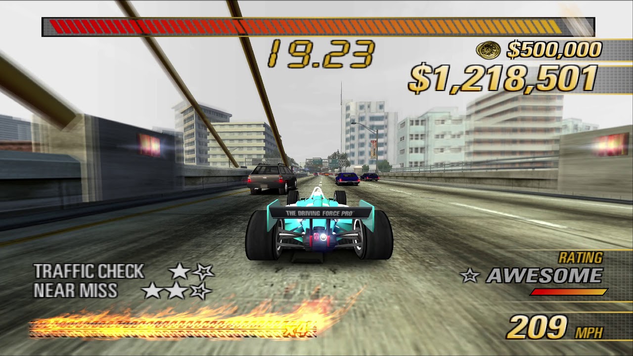 Burnout Revenge - Sunshine Keys Traffic Attack - Rank 1 (PCSX2)