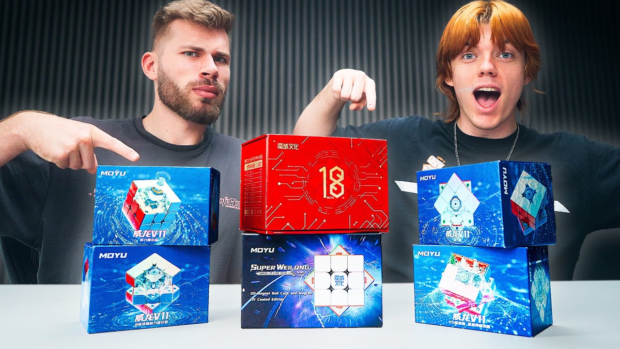 EPIC Speed Cube Unboxing! [Moyu’s New 3x3 Lineup]