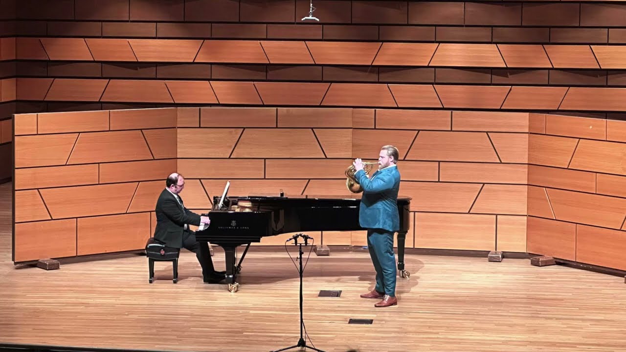 SALONEN CONCERT ETUDE FOR SOLO HORN LIVE SEMIFINAL IHCA 2024 | JOHN TURMAN