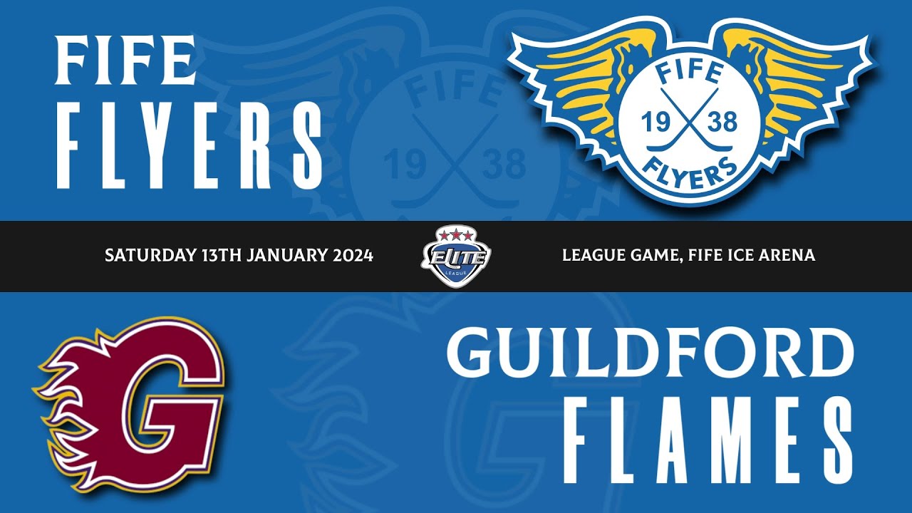 Highlights - Fife Flyers VS Guildford Flames 13th Jan 2024