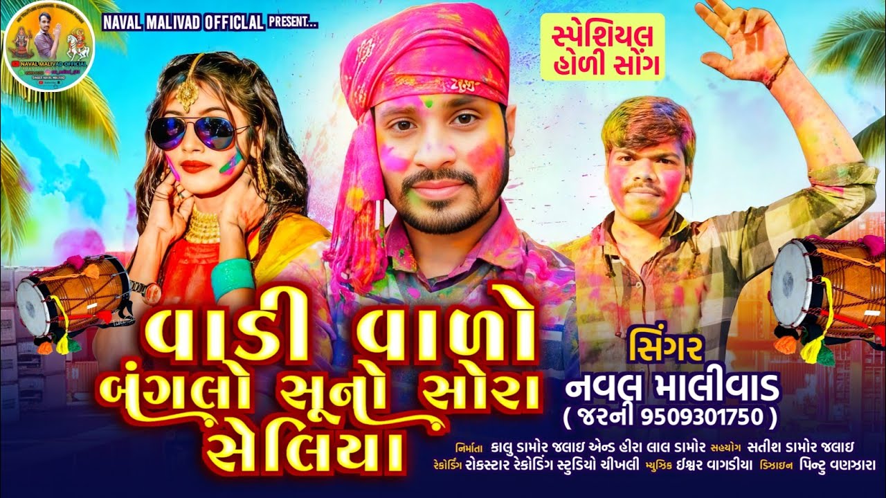 🎤🎵વાડી વાળો બંગલો સુનો સોરા સેલિયા 🎼ન્યુ સોંગ #2026 સિંગર નવલભાઈ મલીવાડ 🎼જરની સહયોગ સતીશ ડામોર જલાઈ 