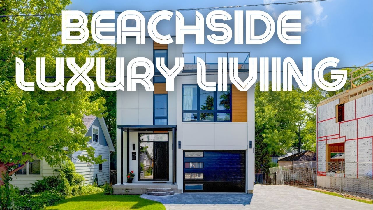 Experience Unparalleled Luxury Beachside Living at 26 Huron Street, Grand Bend!