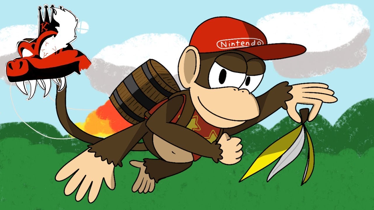 GOLDEN BANANA - A Diddy Kong Montage (Super Smash Bros. Ultimate)