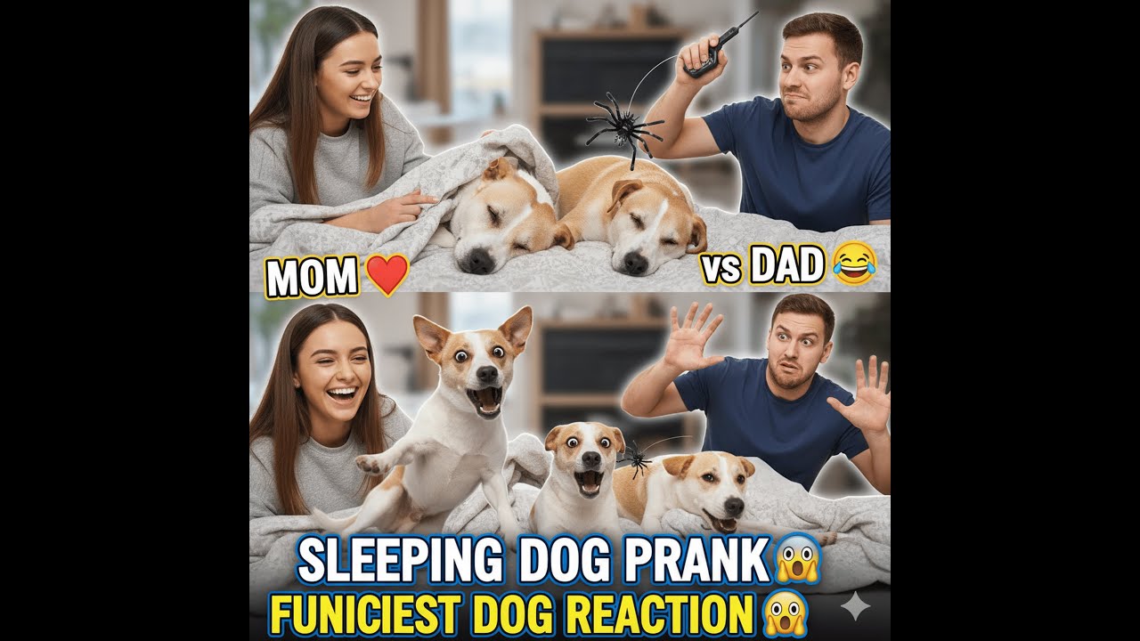 Dogs with Mom vs Dad 😂 | Dogs Sleeping Pranks Gone Wrong! 😆 