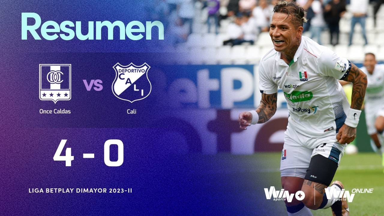 Once Caldas vs. Deportivo Cali (resumen y goles) | Liga BetPlay Dimayor 2023-II | Fecha 3