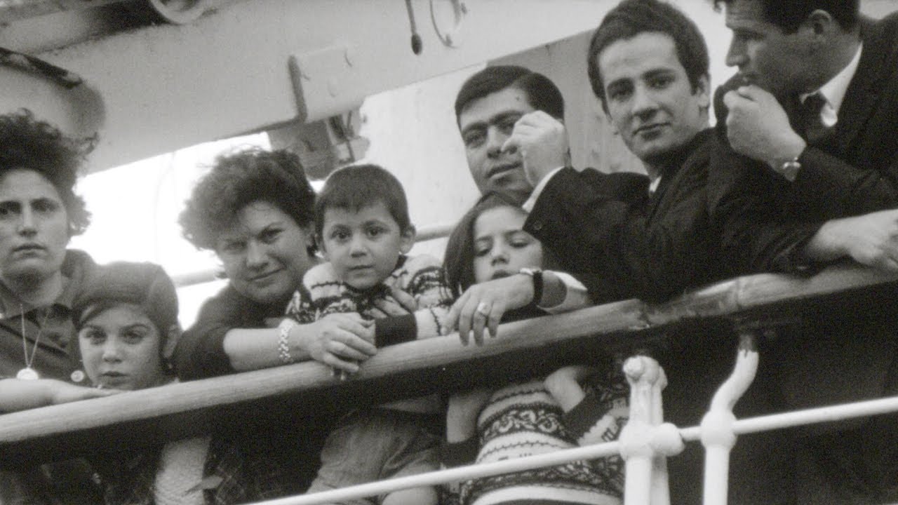 Tony Agapitos Home Movie: Arrival of Greek ship 'Patris' at Victoria Dock 1961