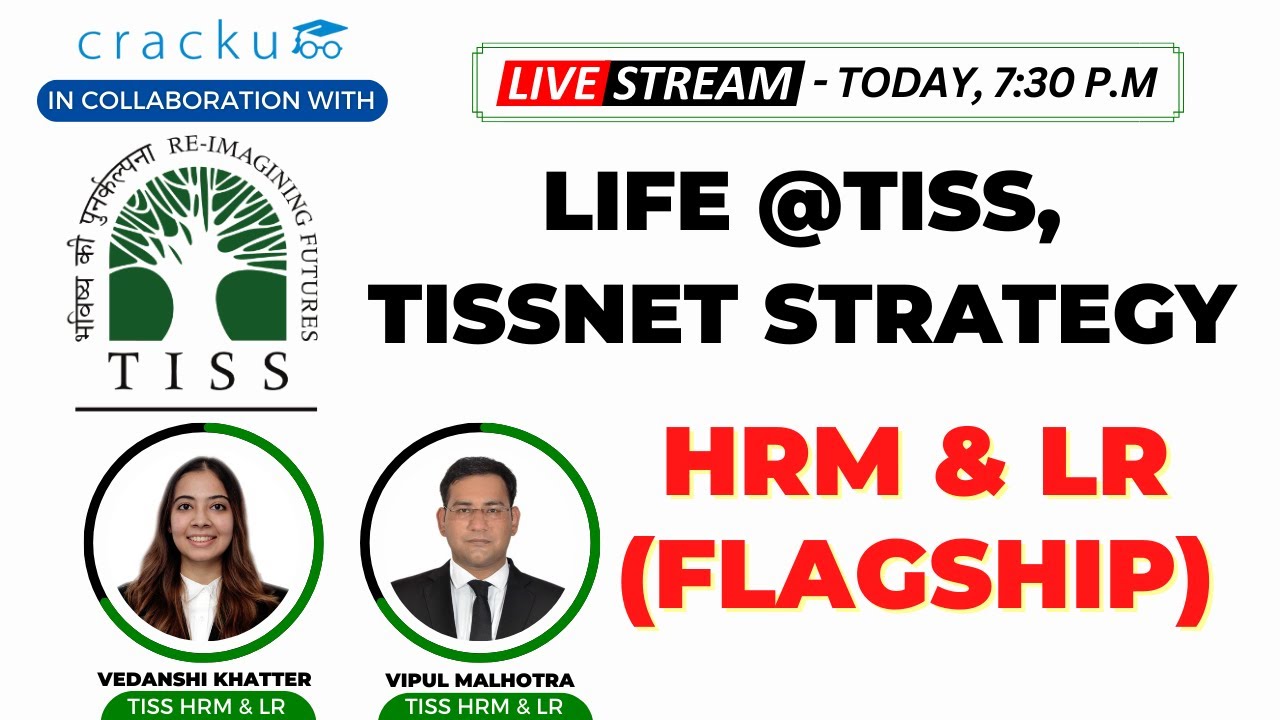 TISSNET 2023 Preparation 🔴 TISS HRM & LR (Flagship) | TISS, Mumbai