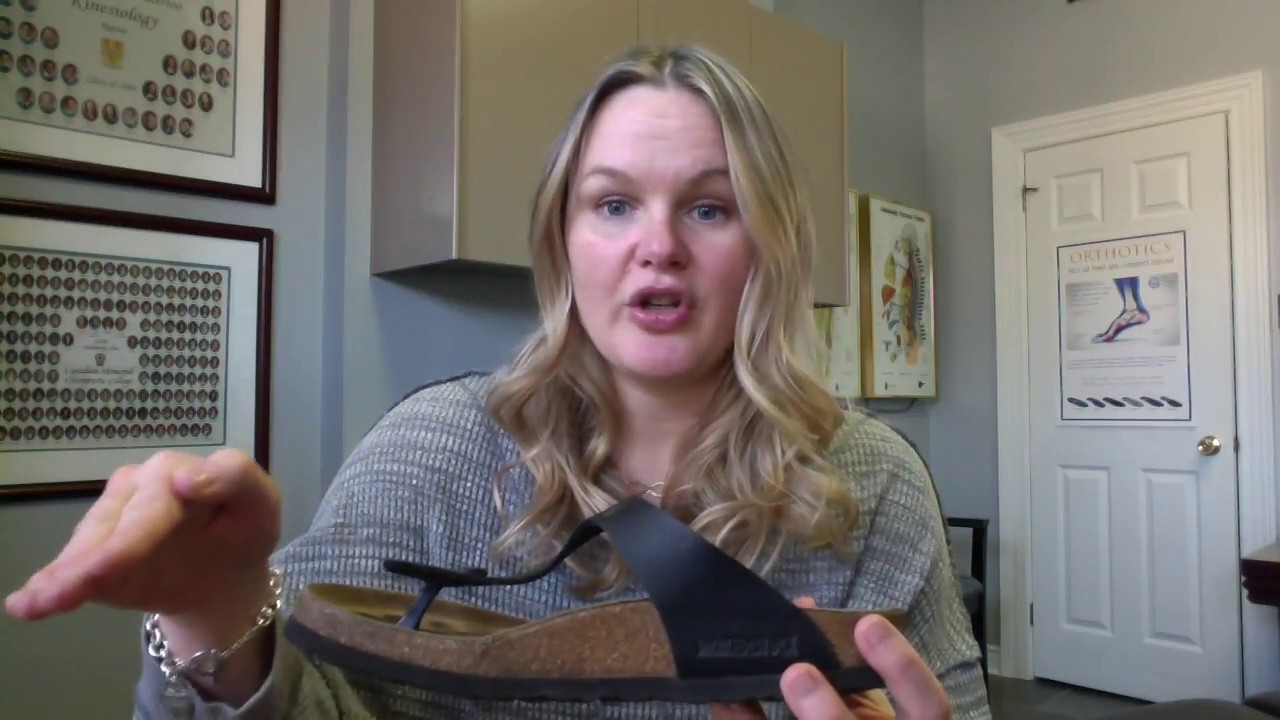 Birkenstocks are great to wear indoors to help your arch and foot pain