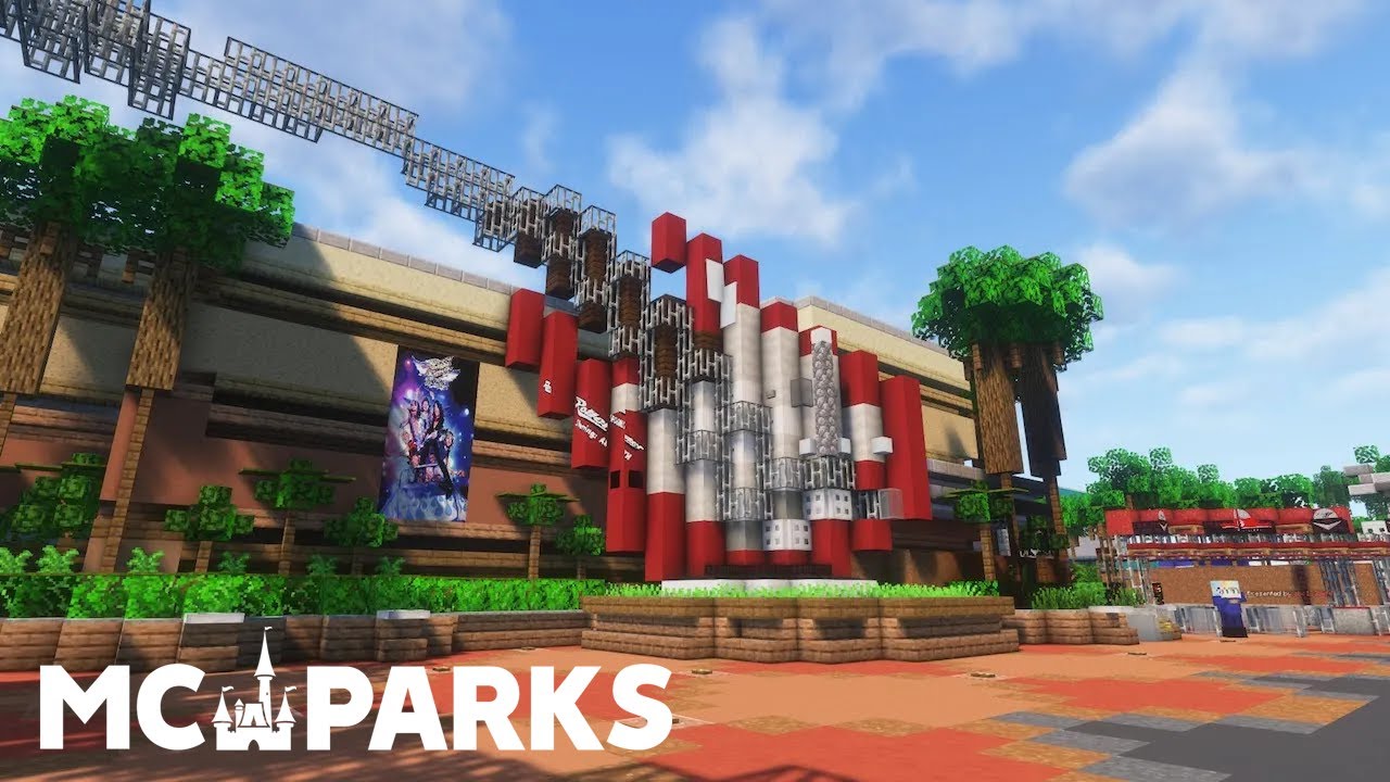 Rock 'n' Roller Coaster (Disney's Hollywood Studios) - MCParks - Minecraft