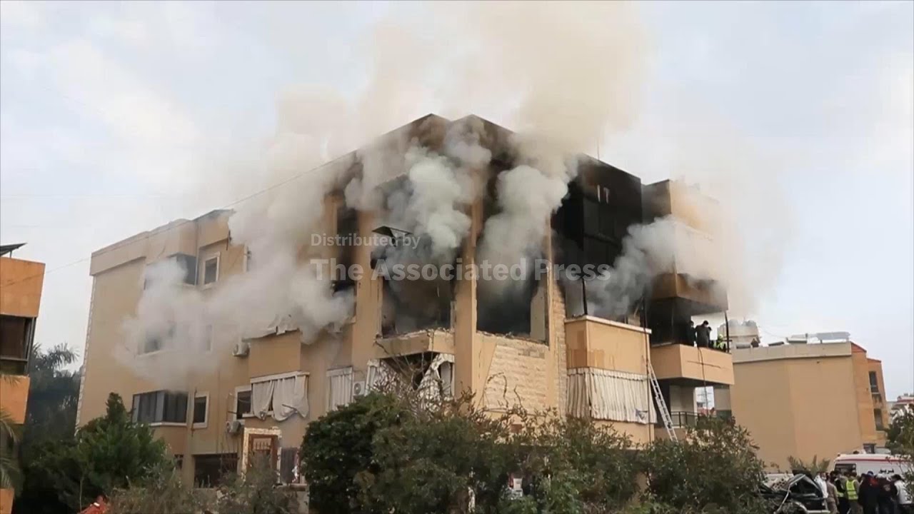 Four killed after Israeli strike hits apartment building in southern Lebanon, health ministry says