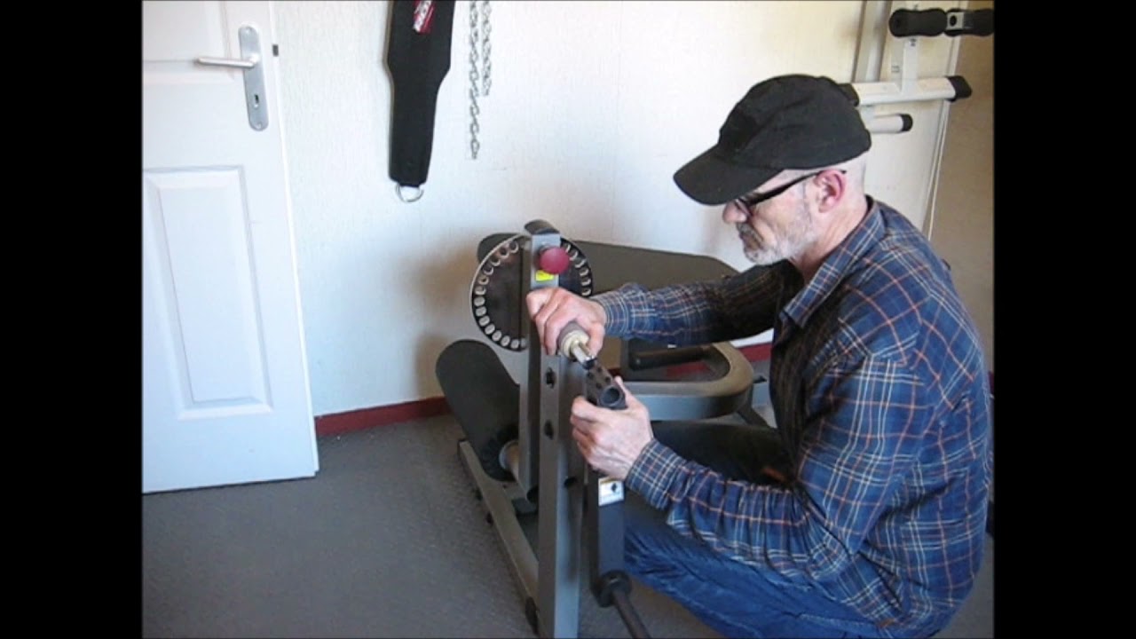 Montage de ma machine leg extension GCEC340