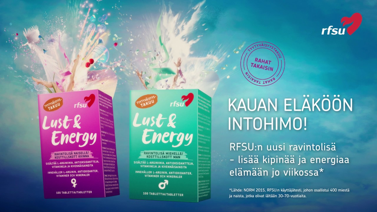 RFSU Lust & Energy -spot