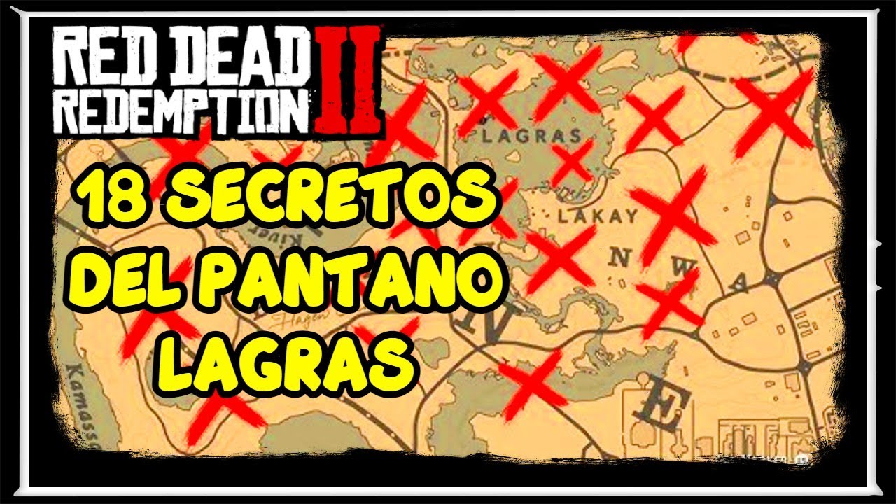 🔥 18 SECRETOS, ÁRMAS ÚNICAS, OBJETOS RAROS en el PANTANO de LAGRAS en RED DEAD REDEMPTION 2 - Guía