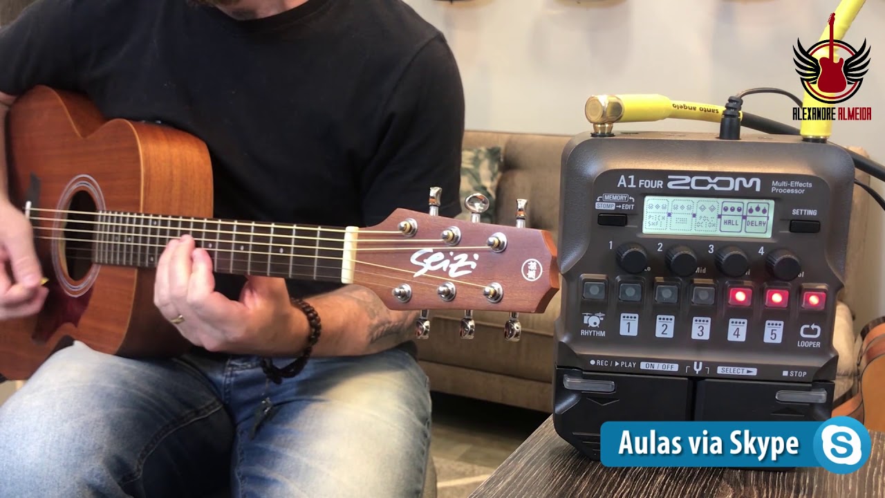 Zoom A1Four - Usando Ritmo e Loop