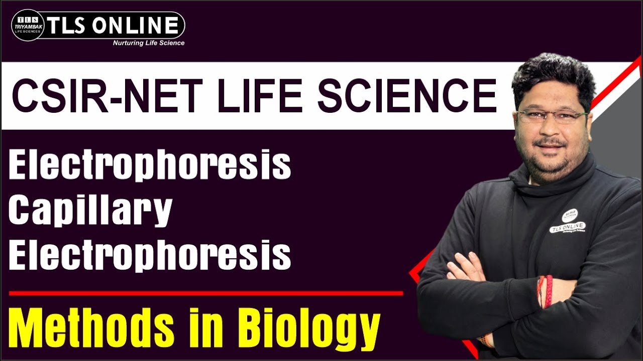 Unit 13 | Electrophoresis Capillary Electrophoresis | CSIR NET Life Sciences I Methods in Biology I