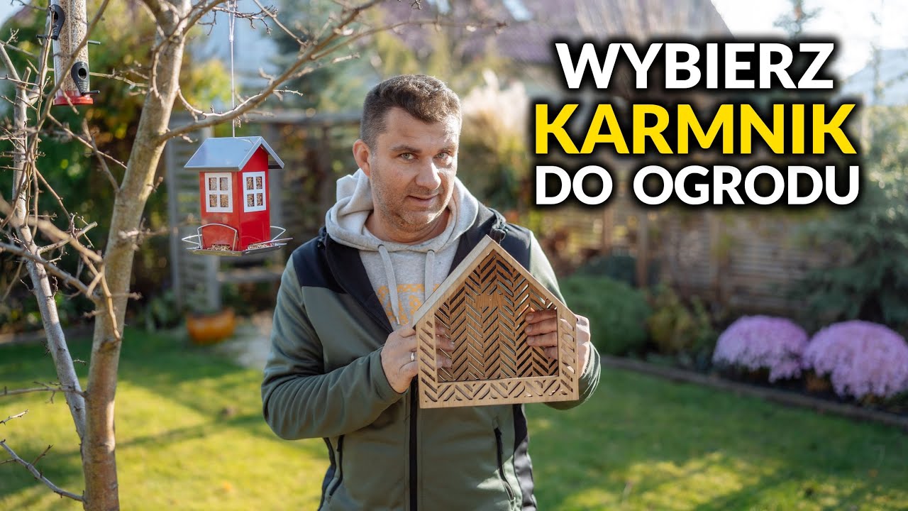 Jaki karmnik wybrać? Czym karmić ptaki? #ogrod