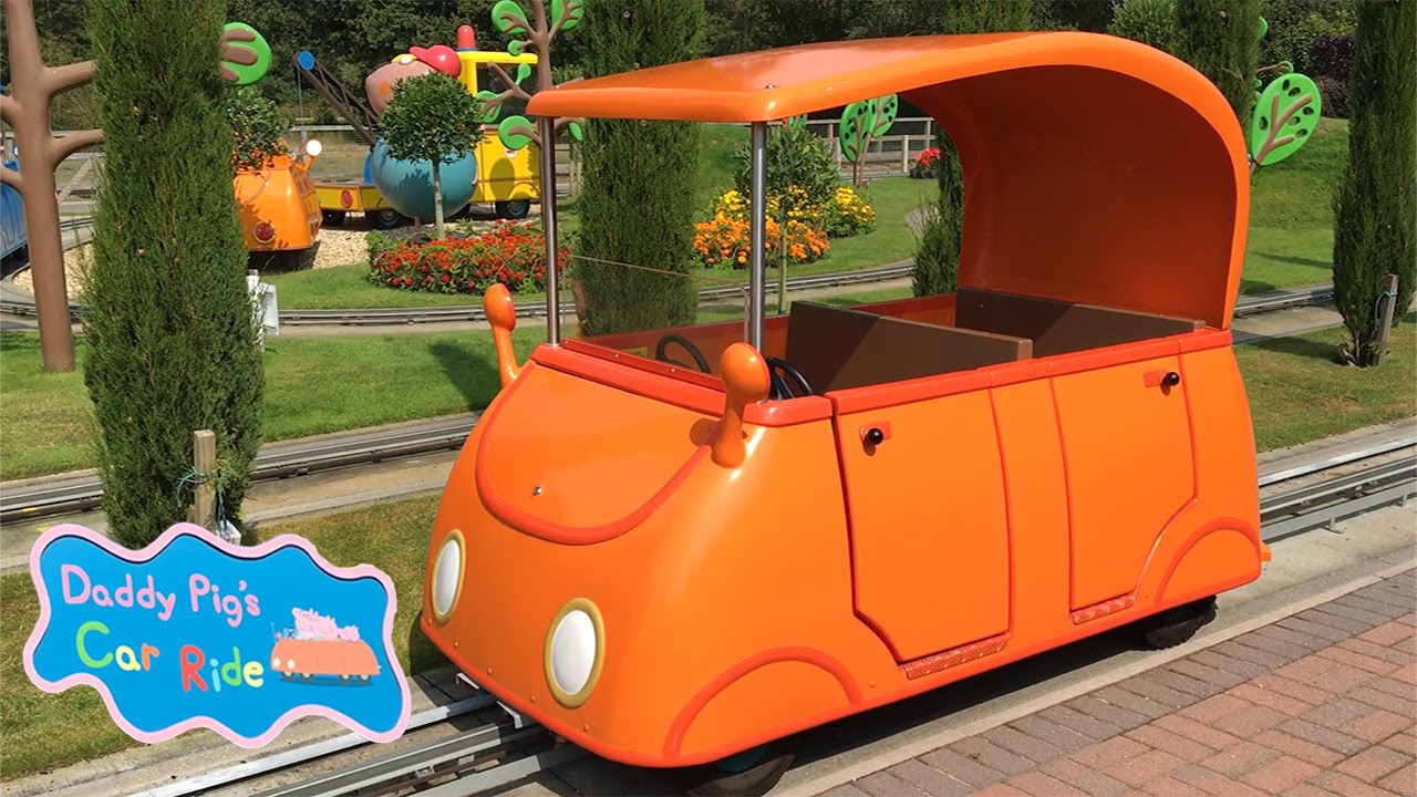 Peppa Pig World Daddy Pig’s Car Ride ♥ Voiture de Papa Pig