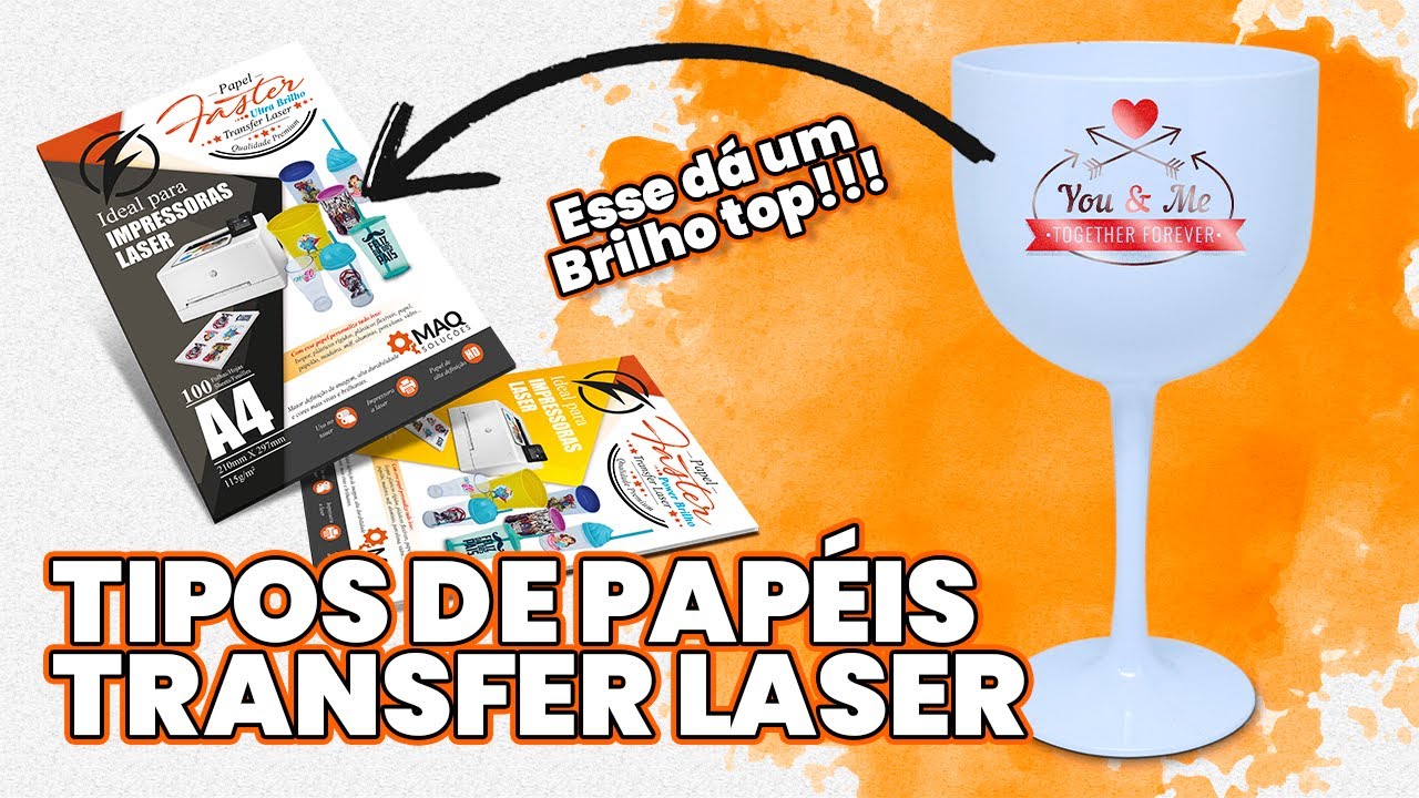 Tipos de Papel Transfer Laser | Mundo Faster
