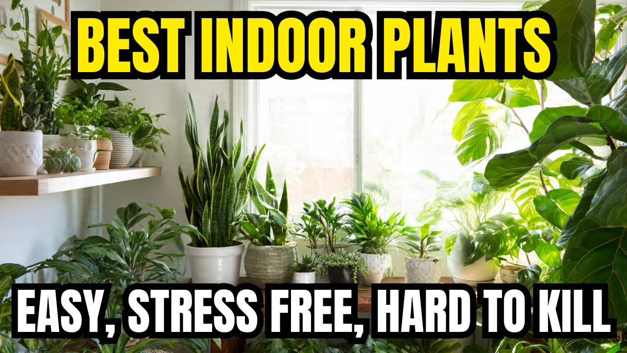 😍Top 10 Best Indoor Plants 🪴| Easy To Maintain, Low Light, Hard To Kill, Indoor Elegance🍃👌
