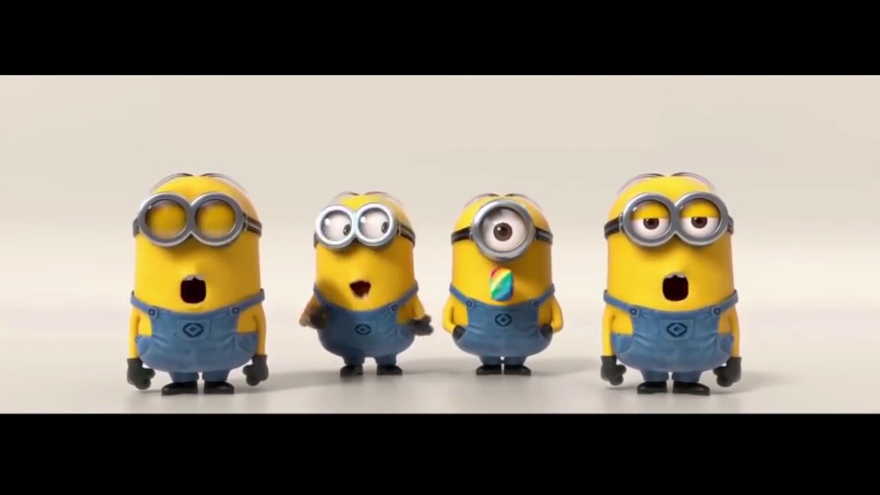 Joyeux anniversaire de la part des Minions